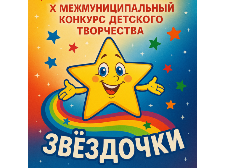 X Межмуниципальный конкурс детского творчества «Звёздочки».